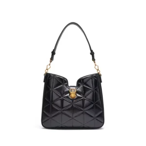 Custom OEM Ladies Design Genuine Leather Waterproof Zipper Shoulder Bag Luxury Women Handbags