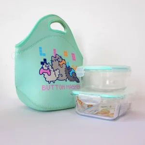 Custom OEM Printing Full Color Sublimation Low MOQ Portable Tote Insulated Neoprene Lunch Cooler Bag for Outdoor