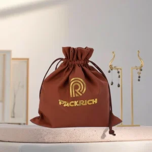 Custom Plain Polyester Eco Drawstring Bag for Jewelry
