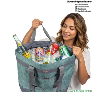 Custom Premium Quality Camping Hiking Grocery Soft Lunch Bag Large Picnic Thermal Insulated Foam Cooler