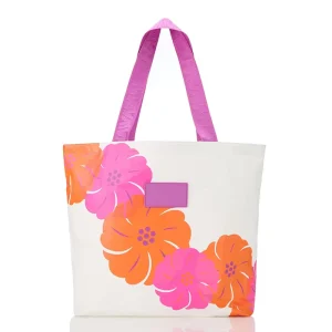 Custom Print Waterproof Travel Paper Fabric Shoulder Crossbody Tote Hawaiian Beach Bikini Tote Bag