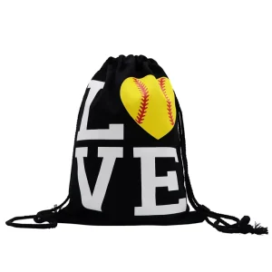 Custom Printed Cotton Drawstring Bag