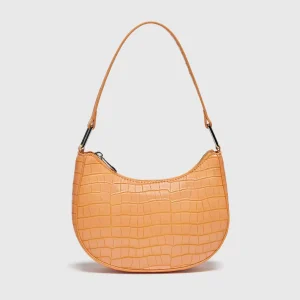 Custom Pu Leather Handbags Practical Convenient Female crocodile Pattern Fashion and Younge Style With Buckle Zipper