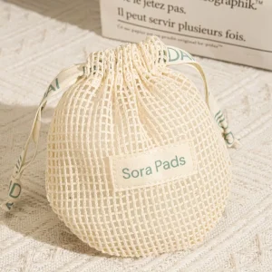 Custom Quality Cotton Mesh Drawstring Bag Logo Printed Organic Fine Cotton for Soap Saver Recyclable Gift Mesh Pouch