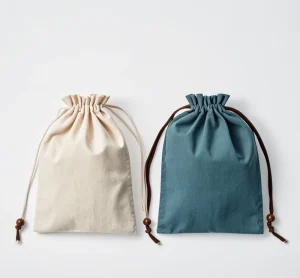 Custom Size Recycled Canvas Eco Friendly Cotton Drawstring Recycled Organic Cotton Canvas Drawstring Bags