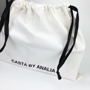 Custom Size Recycled Canvas Eco Friendly Cotton Shoes Clothing Cotton Drawstring Bags Canvas Drawstring Dust Bag with Logo