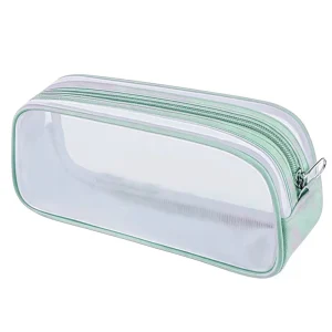Custom Transparent PVC Zipper Bag for Children or Cosmetic Use