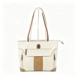 Custom Unisex Large Capacity Satchel Vintage PU Leather Commute Shoulder Bag Daily Work Travel Lady Eco Friendly Durable Luxury