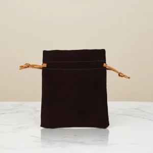 Custom Velvet Gift Pouch Jewelry Drawstring Bag