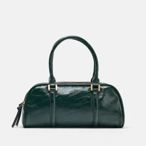 Custom Vintage PU Leather Shoulder Bag Women Fashion Underarm Bag Minimalist Daily Handbag