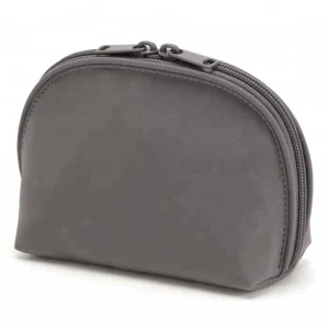 Custom Vintage Zipper Polyester Small Cosmetic and Makeup Bags for Women