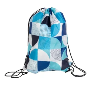 Custom Waterproof Nylon Polyester Drawstring Bag Sports Drawstring Backpack