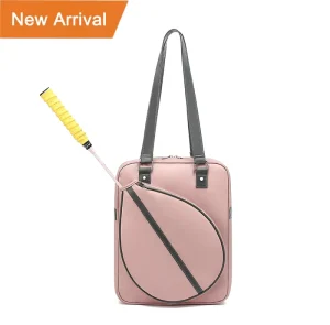 Custom Women’s Outdoor Fitness Waterproof Racquet Sport Bag for Badminton Tennis Pickleball Multi Sport Handbag