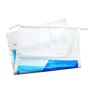 Customizable Logo Gravure Printing Drawstring Laundry Bags with Writing Areas for Socks Durable PE Material Custom Packaging