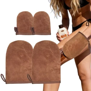 Customization Self Tanning Mitt Lotion Applicator Sunless Tanning Kit for Tanner Lotion Apply