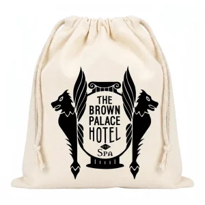 Customized Canvas Drawstring Bag Environmentally Friendly and Recyclable Dust Bag Jewelry Storage Bag
