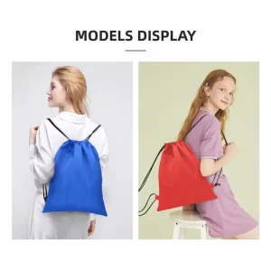 Customized Design Modern Drawstring Bags Water Resistant Drawstring Bag