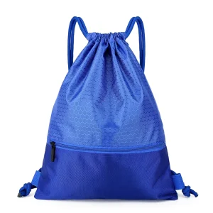 Customized High quality Polyester Nylon Drawstring Backpack Draw String Bags