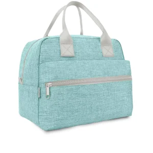 Customized Insulated Lunch Bags Reusable Lunch Boxes Cooler Tote (pink) for Men & Women Large Box