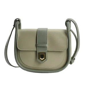 Customized Logo Cross Body Fashion Bag for Women Lady Style Zipper Closure Polyester Portable Shoulder Messenger Bag
