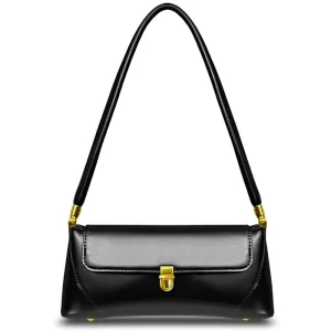 Customized Logo New Fashion Elegant Female PU Leather Purse and Handbag Ladies Hand Bag Women Shoulder Bags Underarm Bag