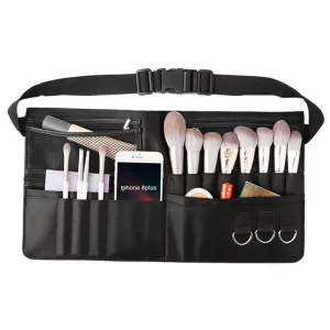 Customized Makeup Brushes Belt Bag Professional Cosmetic Apron Canvas Bag Multi functional Make up Tools for Hair Salon