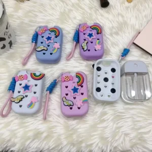 DIY Bag Decoration Protective Case Fashionable Hand Sanitizer Mist Spray Holder Silicone Cosmetic Cover