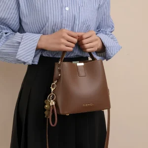 Designer Crossbody Bags High Quality PU Leather Shoulder Messenger Bag Casual Totes Women Handbags and Purses