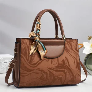 Designer Fashionable Simple Atmospheric Ribbon Decorative Portable Shoulder Crossbody Bag Luxury Brand Handbags