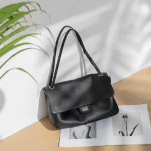 Designer Genuine Leather Women’s Shoulder Bag Crossbody Bag Large Capacity High Quality Cowhide Ladies Crossbody Bag