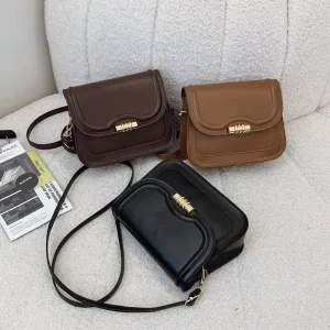 Designer Ladies Hand Bags Solid Color Handbags for Women Luxury Crossbody Messenger Bag
