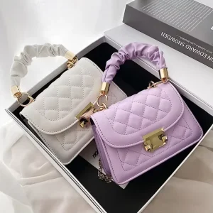 Designer Ladies Handbags Famous Brands Luxury Zipper Sequined PU Material Fashion Style OEM
