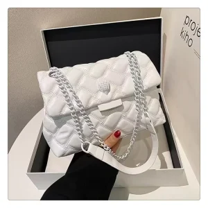 Designer Single Retro Shoulder Messenger Hand Bag for Women High Quality Luxury Female Handbag Famous Fashion Winter