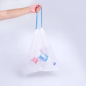 Disposable Drawstring Biodegradable Garbage Trash Bags Compostable 55 Gallon 30 Gallon Heavy Duty Trash Bags