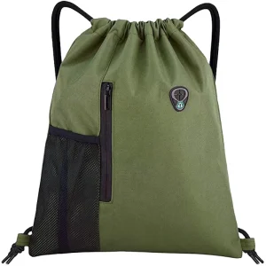 Drawstring Bag Waterproof Polyester Drawstring Backpack Bag Sports Draw String Bags Custom Logo Promotional