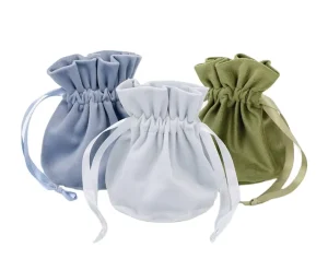 Drawstring Velvet Bag Round Bottom Velvet Drawstring Pocket Colorful Jewelry Gift Wedding Candy Drawstring Storage Bag