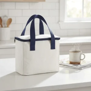 Durable Eco Friendly Aluminium Foil Lunch Bag Reusable Cold Meal Cooler for Picnic & Office