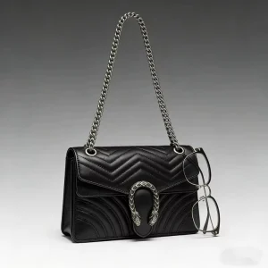 Durable Silver Textured Top Handle Bag Vintage Lock Shoulder Bag Crackle Oil-Waxed Leather Handbag for Office & Daily