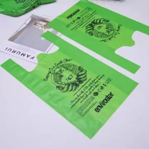 Eco Friendly Drawstring Bags Factory Supply 100% Biodegradable Free Tear Shopping Bags