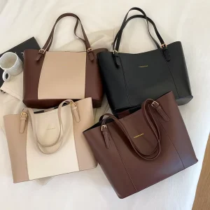 Elegant Casual Large Capacity Shoulder Tote Bag for Women Mature Summer Bags Women Handbags Ladies