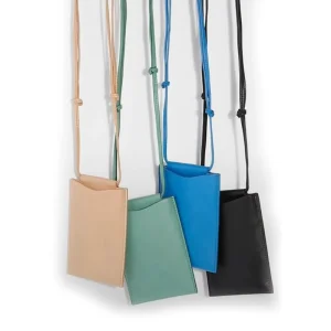 Elegant Genuine Leather Cell Phone Sling Bag Cell Phone Pouch Crossbody Bags For Women And Girls