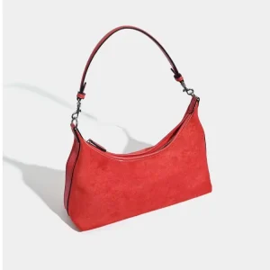 Elegant Women’s Shoulder Handbags PU Material Zipper Closure Single Strap
