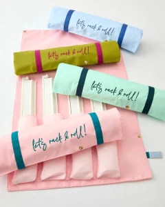 Embroidered Mahjong Storage Bag Custom Large Capacity Cosmetics Bag Makeup Tools Organization Racks Bag