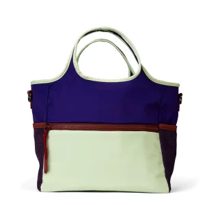 Everyday Insulated Slim Tote Cooler Bag Waterproof for Beach Grocery Shopping Tote Bag Insulated Womens Lunch Bag for Work