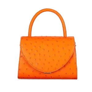 Factory Custom Handbag Luxury Party Wedding Fashion Bag Clutch Handbag China Real Ostrich Leather Ladies Women Single