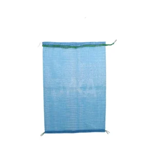 Factory Direct 10kg 15kgs Onion Sack Mesh Net Bag for Agriculture Durable PP Leno Mesh Bag with Drawstring