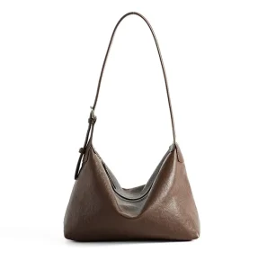 Factory Direct High Quality Vintage Top grain Vegetable tanned Cowhide Casual Shoulder Underarm Bag Large capacity Classic Bag