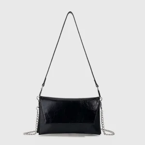 Factory Direct Sale Solid Color Bag with Two Straps Chain Womens Shoulder Crossbody Envelope Minimalist Handbag