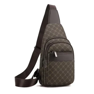 Factory Direct Trending Bags Men Shoulder Bag with Print Men’s Chest Bags Designer