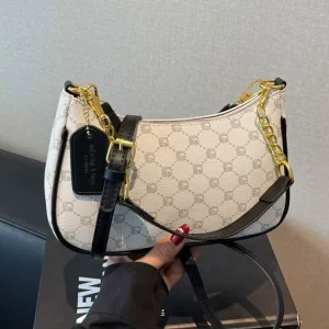Factory Direct Women’s Messenger Bags Women’s Underarm Bag Crescent Bags